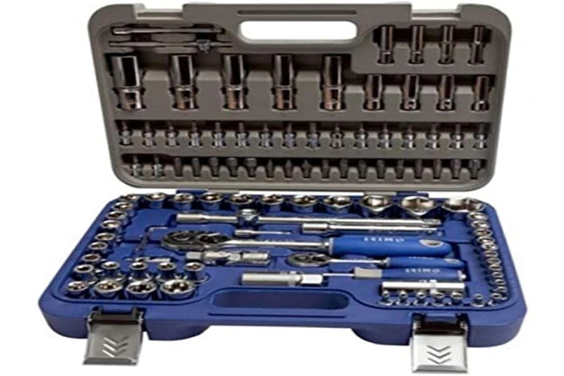 IRIMO Socket Set 1/4" and 1/2" 108 Pcs
