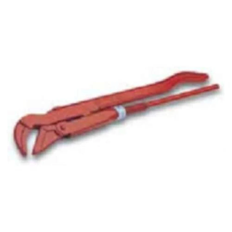 Swedish Style Pipe Wrench Angled jaw 1.5"