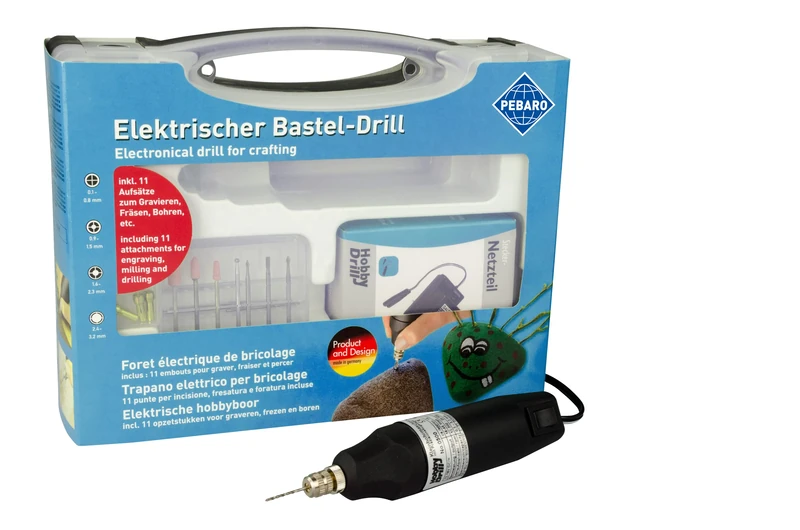 Pebaro 0508EKR – Electric Drill – Black