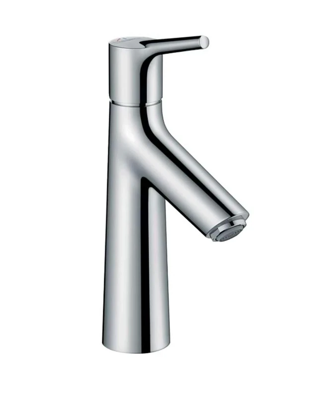 hansgrohe Talis S basin mixer tap 100 with CoolStart energy saving function and pop up waste, chrome 72022000