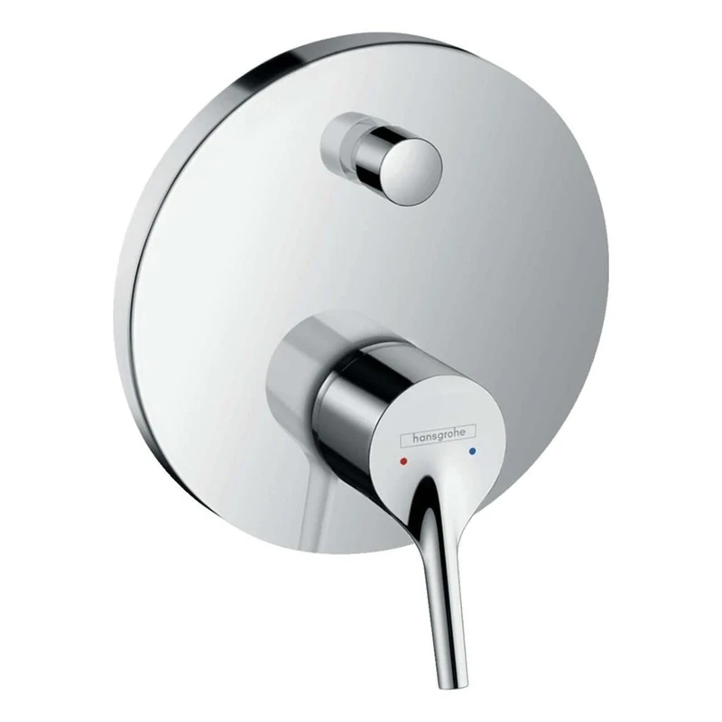 hansgrohe Talis S bath and shower mixer for 2 outlets, chrome 72405000 - Image 1