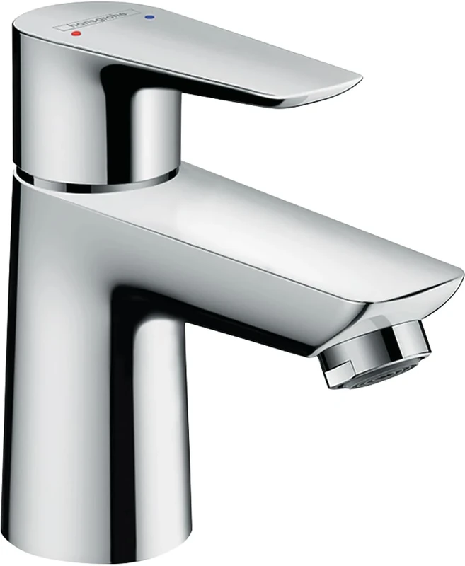hansgrohe Talis E Single lever basin tap 80 with pop-up waste, chrome 71700000