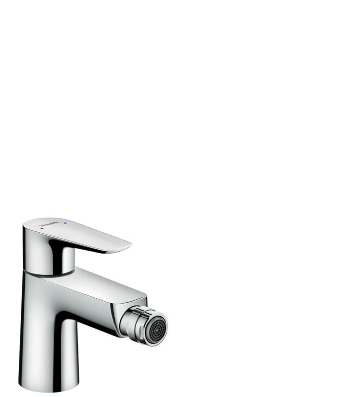 hansgrohe Talis E bidet tap, pop-up waste, chrome