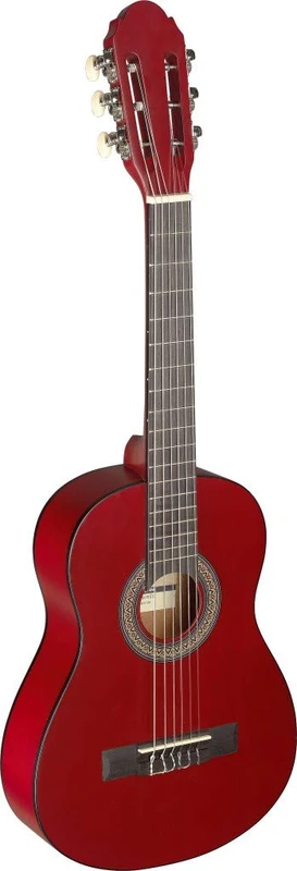 Stagg C405 M RED C405 1/4 SIZE_NAME Classical Guitar - Red