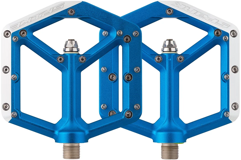 Spank Spike flat pedal 2016, blue, one size