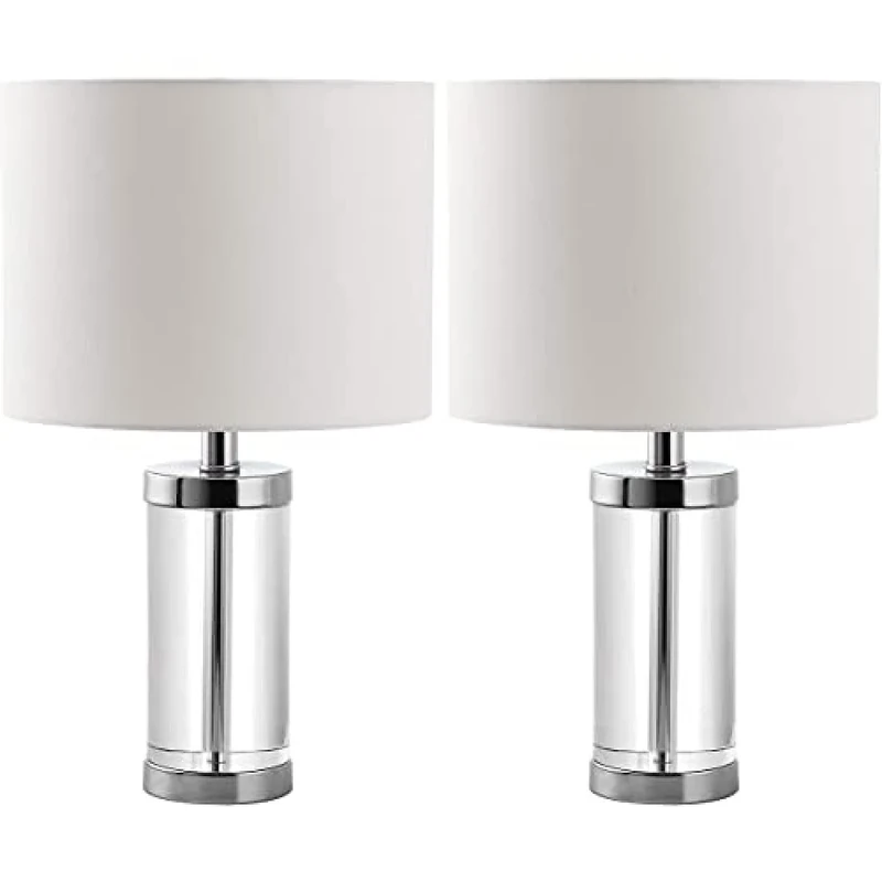 Safavieh Modern Glass Table Lamps - Set of 2, in Clear