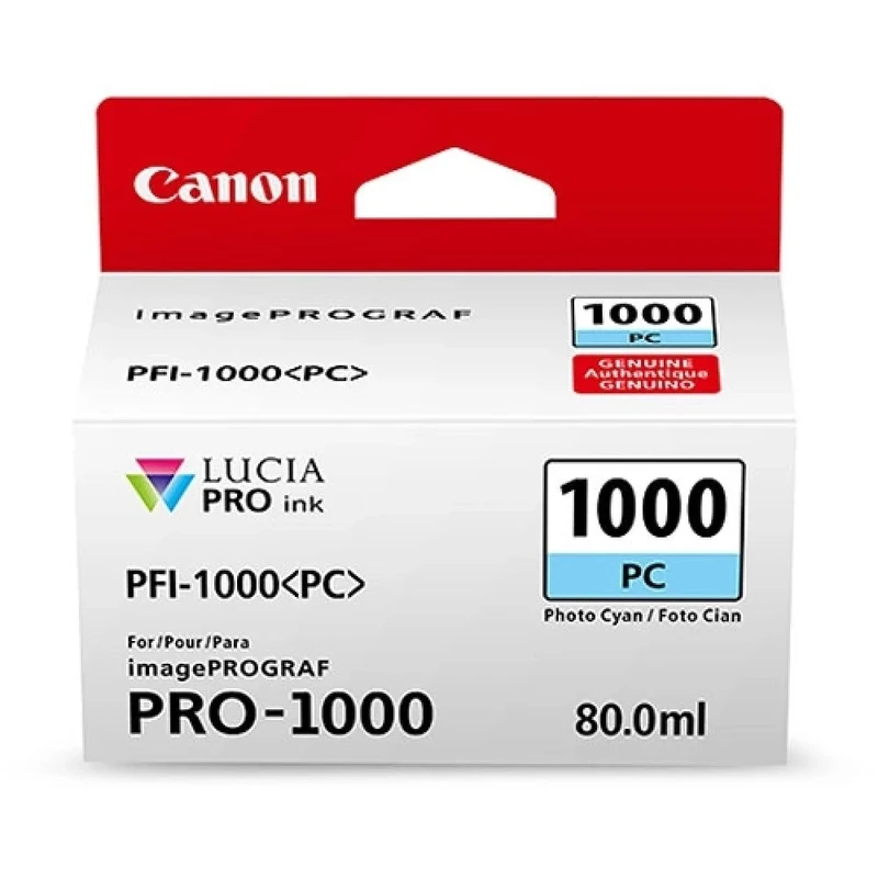 Canon CAN22280 Original Inkjet Cartridges, Photo Cyan