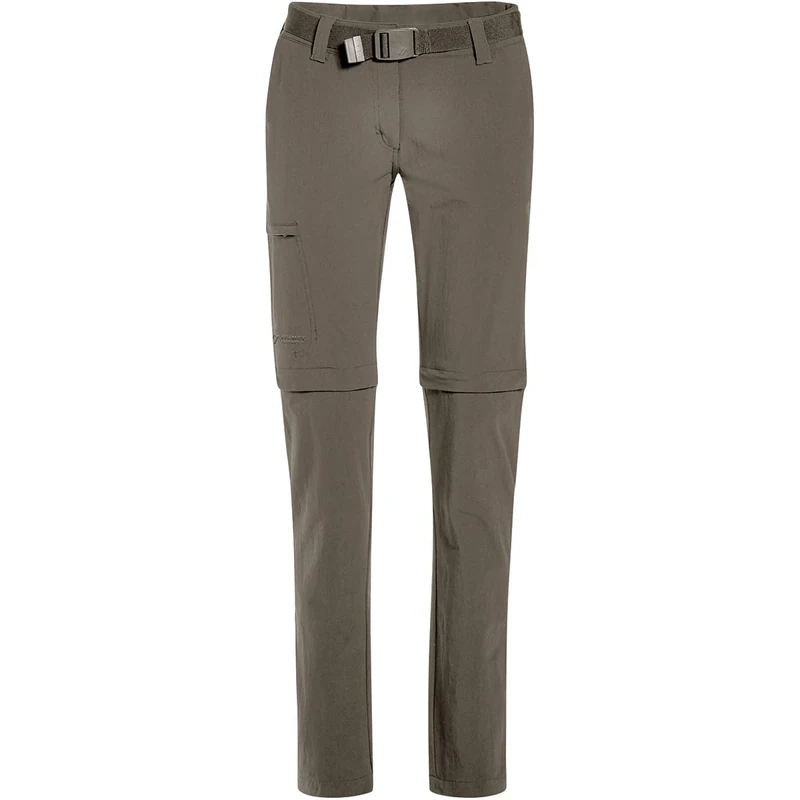 Maier Sports Inara Slim Zip, Women's hiking trousers, Water-repellent trousers for trekking and hiking, Close-fitting cut, Zip-off function, PFC-free, mSTRETCH pro 4 & dryprotec