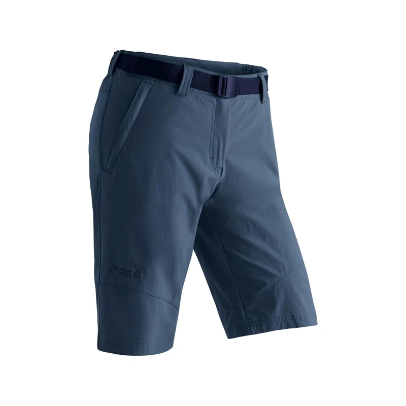 maier sports Lawa, Women's Short Hiking Trousers, Water-Repellent Bermuda Shorts for Trekking and Hiking, PFC-Free, mSTRETCH pro 4 & dryprotec