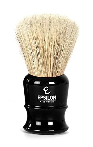 Epsilon Fan Shape White Shaving Brush 27mm Standard Unique