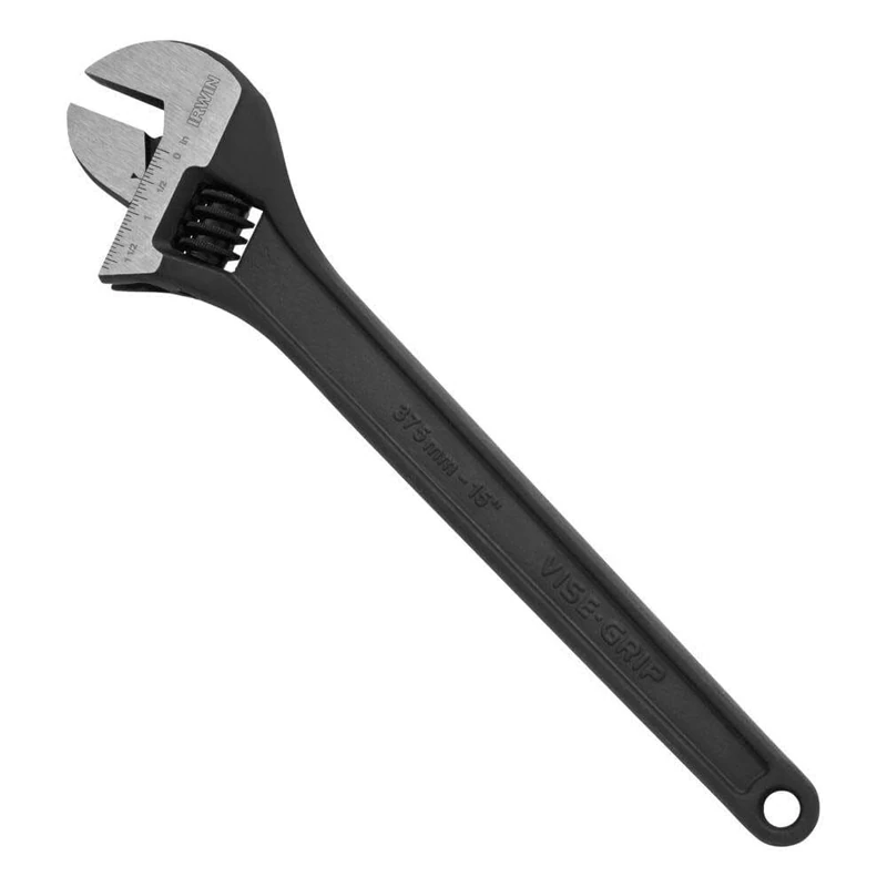 IRWIN Tools 1913189 15" Adj Wrench Steel Handle - Image 1