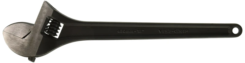 IRWIN Tools 1913190 18" Adj Wrench Steel Handle