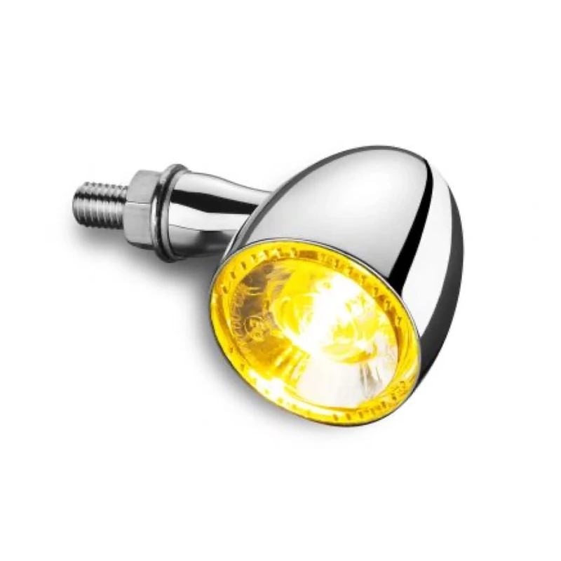 Blinkleuchte chrom BULLET 1000