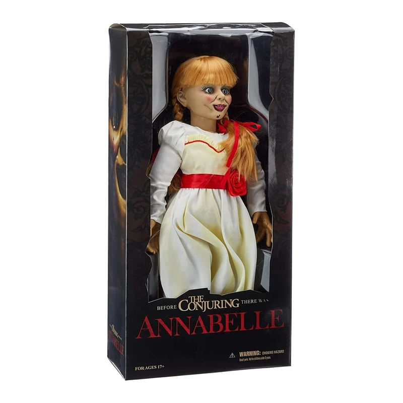 Mezco Star images 90500 "Annabelle The Conjuring Prop Replica Doll, Silver