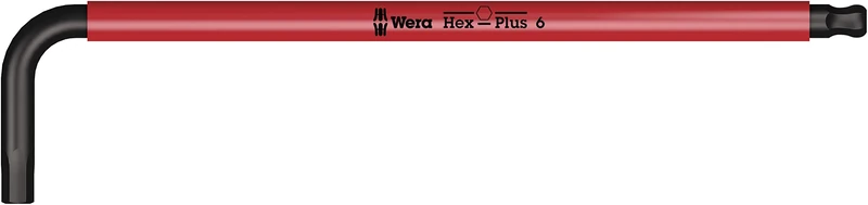 Wera 950 SPKL Hex-Plus SW 6,0 Rojo