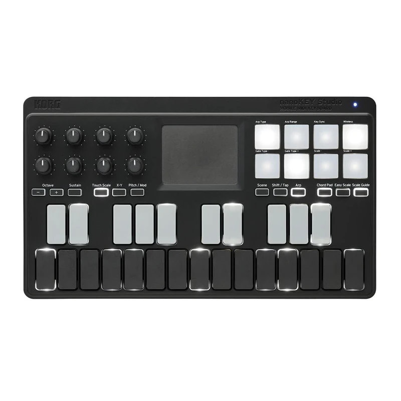 Korg - nanoKEY Studio MIDI Controller - Black