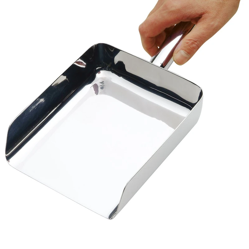 Neolab 7 Probe 0027 Rectangular Stainless Steel Scoop, 1500 ml