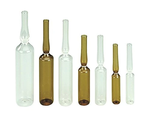 Neolab 3 1260 Spike Fiolax Clear Glass Vials, Pack of 2 ml – 72 mm x 10.75 mm (646)