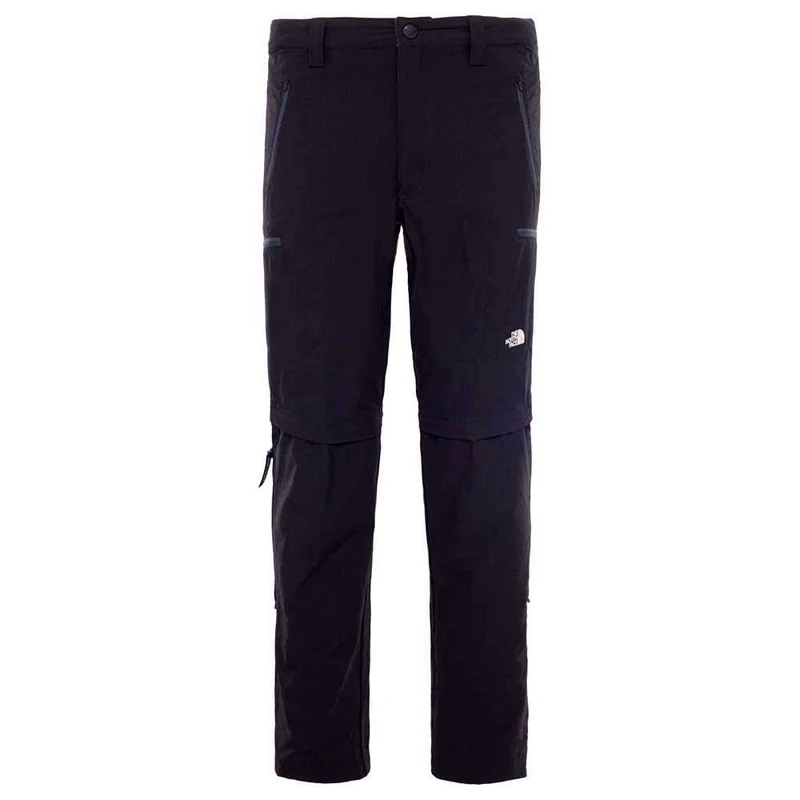 The North Face Men Exploration Convertible Trousers - Black, Long 30