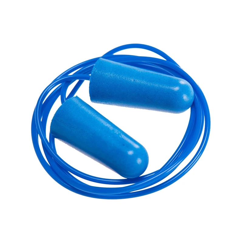 Portwest Detectable Corded PU Ear Plug (200 pairs), Color:Blue,Size:One Size,EP30BLU