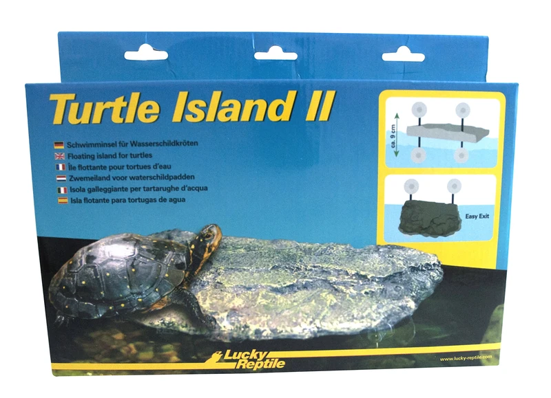 Lucky Reptile TU-M Turtle Island II medium, 1 piece (pack of 1)