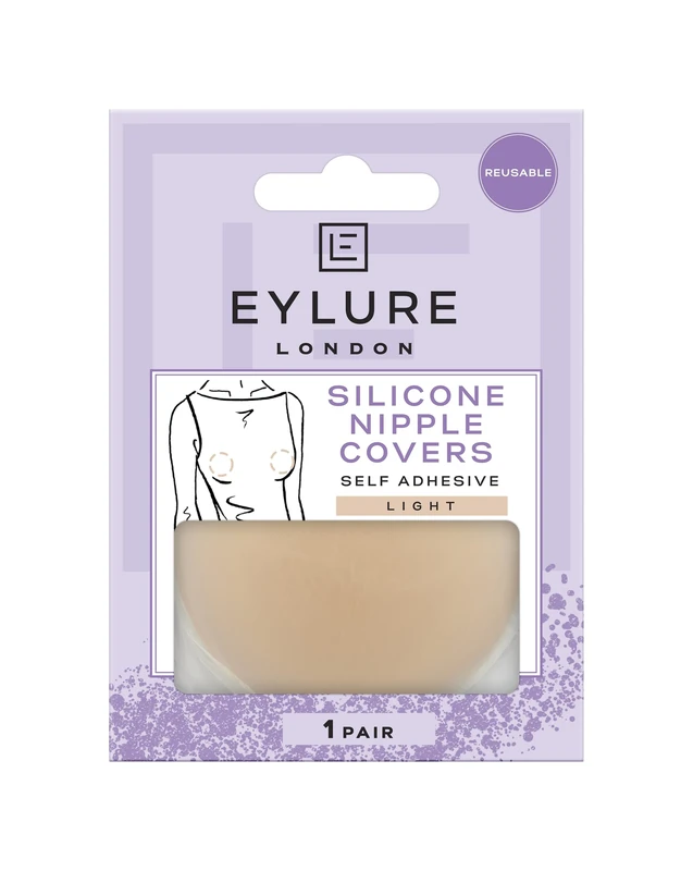 Eylure Silicone Nipple Covers Light Purple