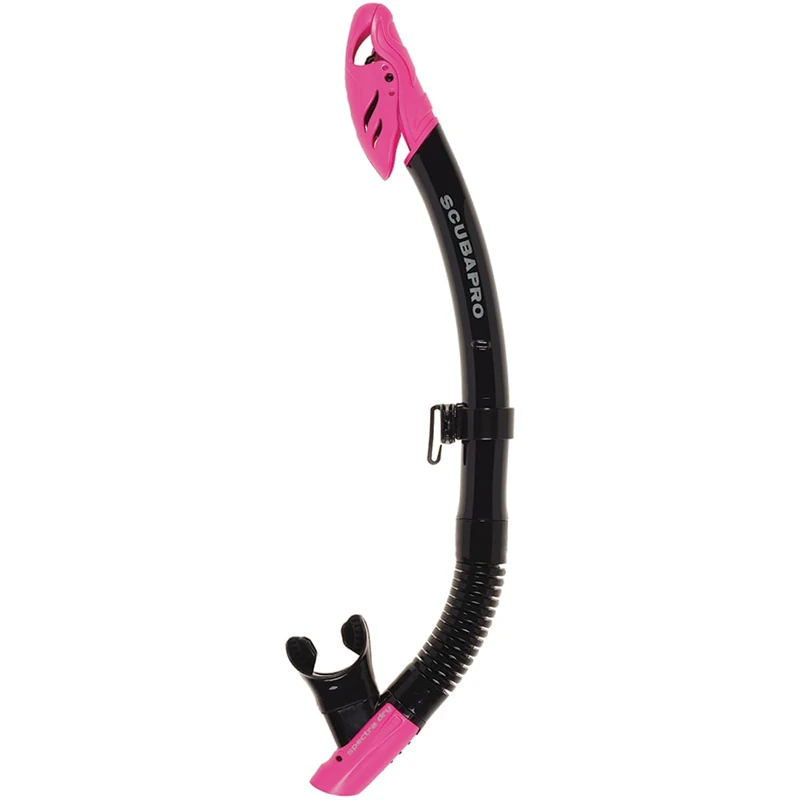 Scubapro Spectra Dry Snorkel, BLK/PNK Unisex Adult Cold Water Regulator Set, Black/Pink, One Size