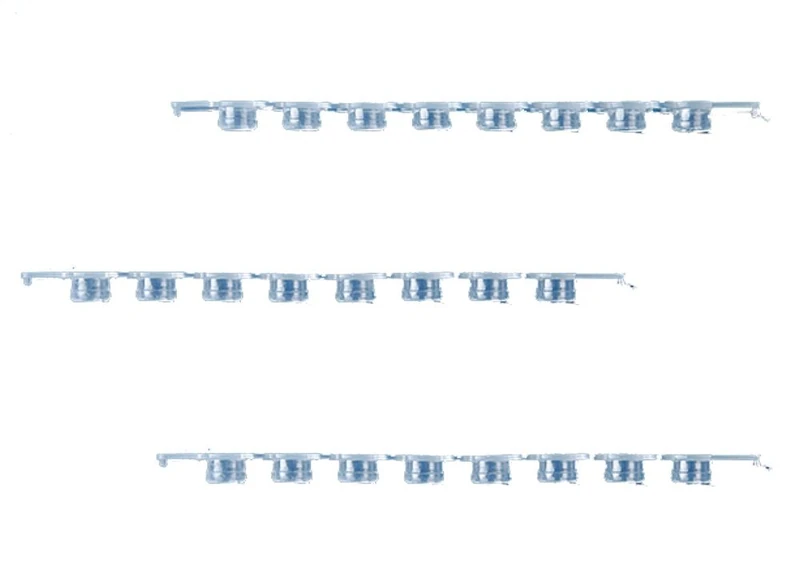 Pack of 8 Neolab 7 5205 Top Flat Qpcr, Polypropylene (Pack of 300)