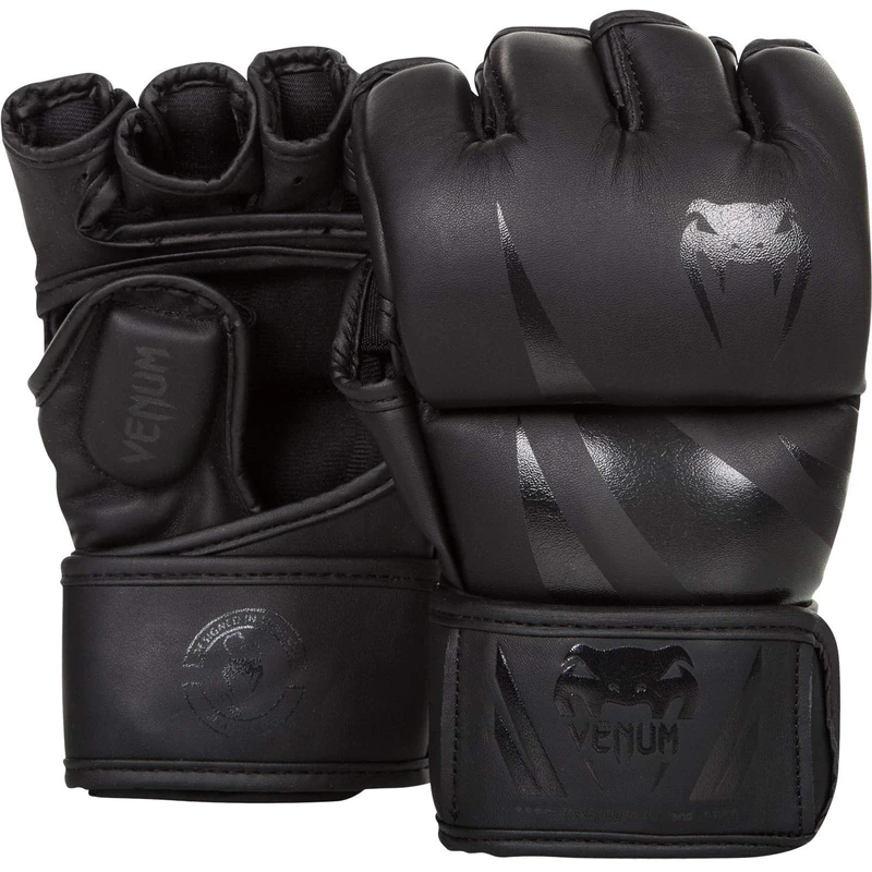 Venum, Challenger MMA Gloves, Unisex Adult, L/XL, Matte/Black