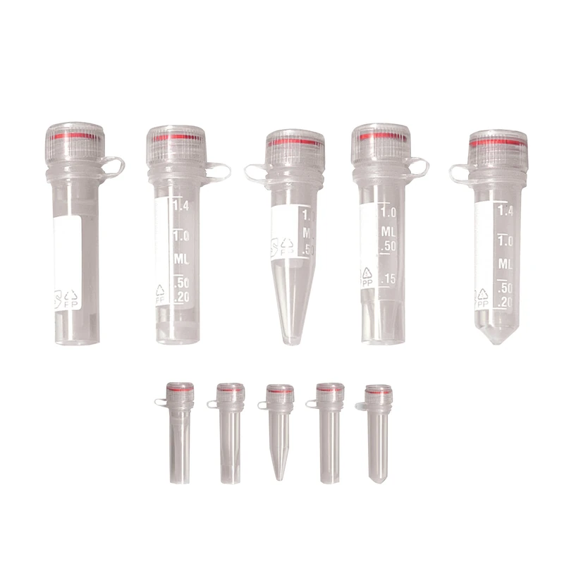 Neolab 7 4706 Micro Tubes 0.5 ml Sterile In Self Graduated, Cap and Finger Pull (Pack of 500)