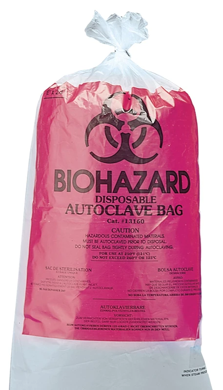 Neolab 3 1047 Biohazard Car Piano Bags PP, 61 x 76 cm (Pack of 100)