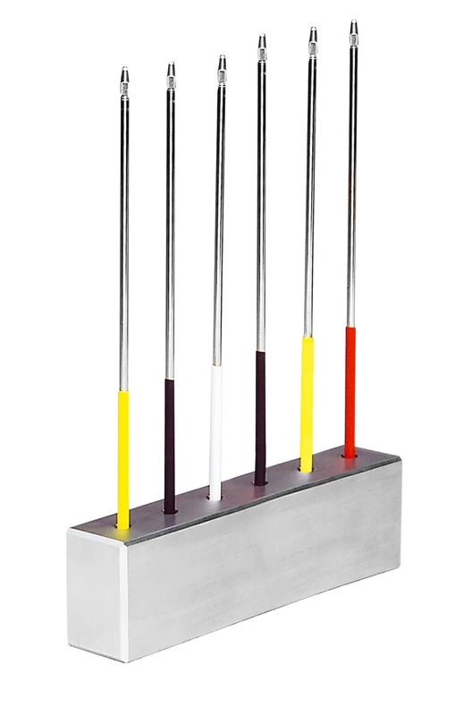 Neolab 1 2119 Aluminium Stand for Impfösenh Good, Round, Diameter 100 mm - Image 1