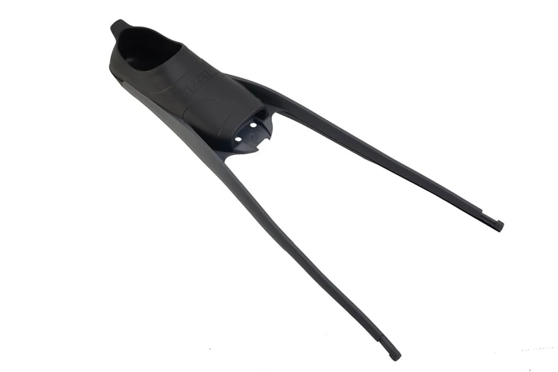 SEAC Unisex's Motus Foot Pocket for Long Blades, Perfect for Freediving and Spearfishing Fins, Black, 3½-5UK