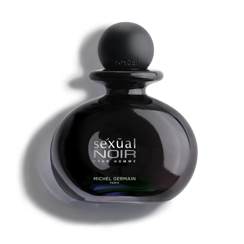 Michel Germain Sexual Noir Pour Homme - Woody Cologne for Men - Notes of Bergamot, Lavender and Moss - Infused with Natural Oils - Long Lasting - Suitable for any Occasion - 75 ml EDT Spray