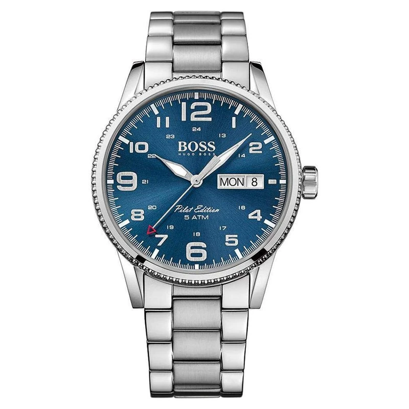 BOSS Analogue Quartz Watch for men with Silver Stainless Steel bracelet - 1513329 - Image 1