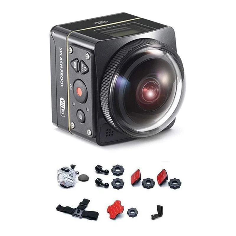 Kodak SP360 4K Aqua Pixpro Action Camera Aqua Sport Pack Black