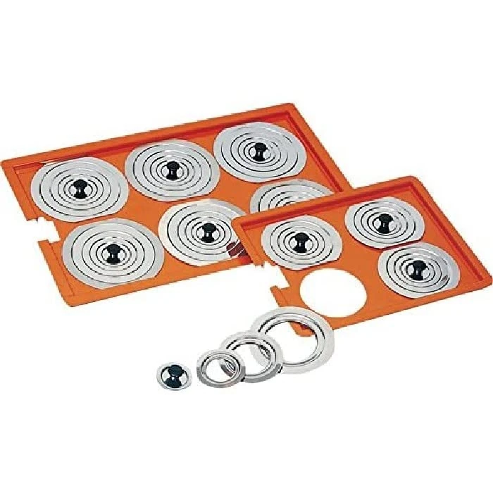 Neolab 4107 Stainless Steel Lid for Bathroom Electric 4087/with 4 Rings, 80 mm