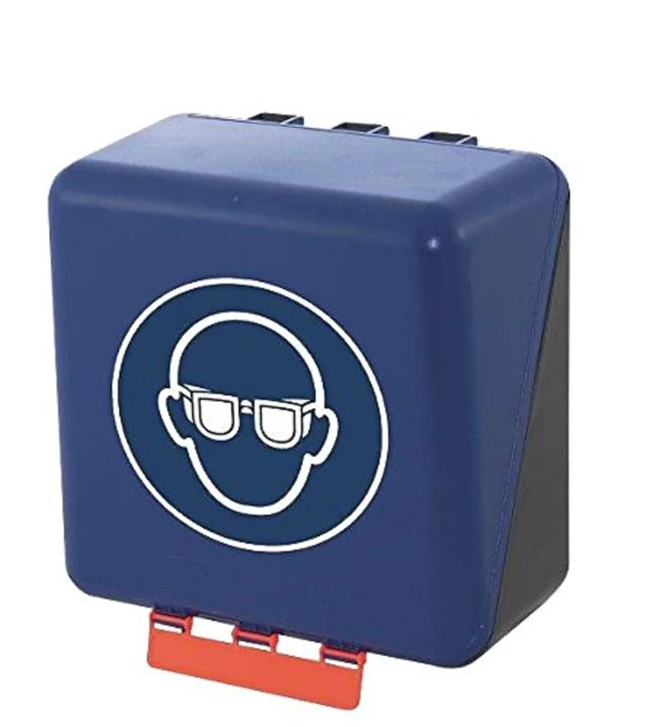 neoLab 2-6056 Storage Box for Safety Glasses, Midi, Blue