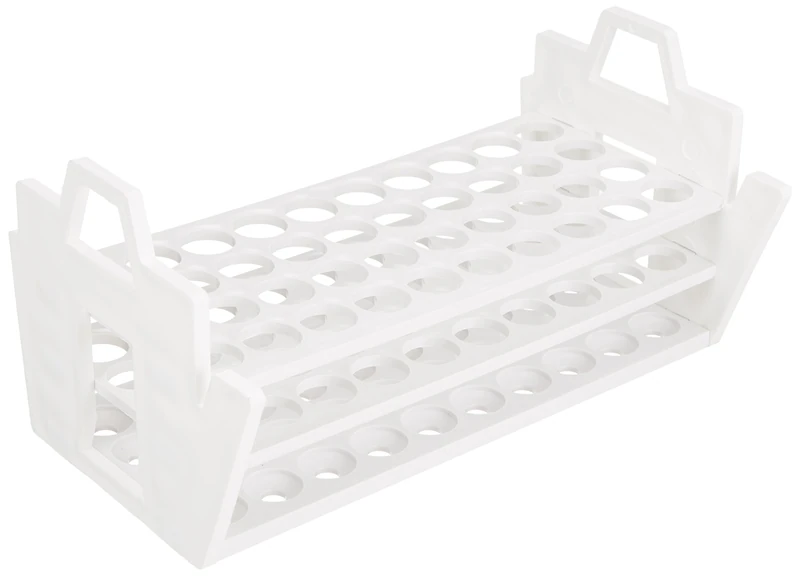 Neolab 6 – 2321 Bevelled Frame for Test Tubes 16 mm – 20 mm diameter - Image 1
