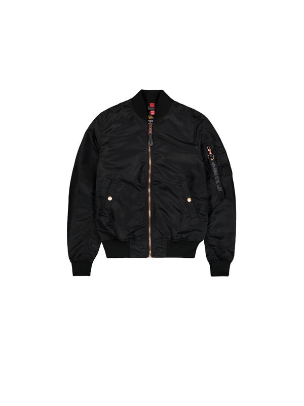 Alpha Industries MA-1 VF LW bomber jacket for women Black/Copper