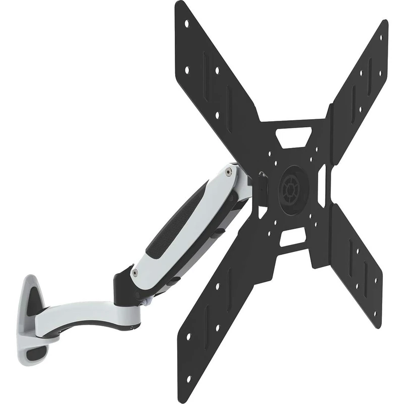 Tripp Lite DWM3750S Swivel/Tilt/Rotate Wall Mount for TV/Monitors Upto 37-50-Inch - Black/Silver