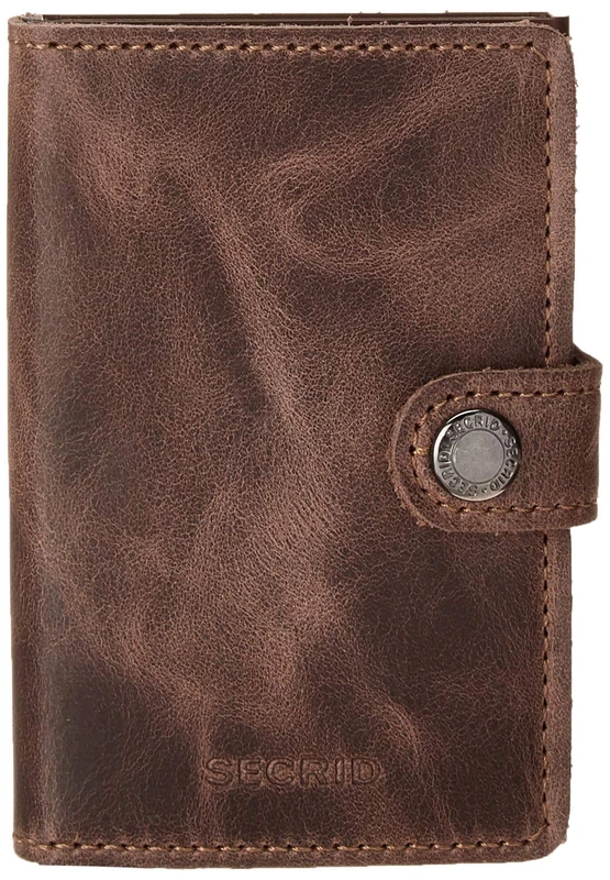 Secrid Miniwallet Vintage - Compact Leather Card Holder - Image 1