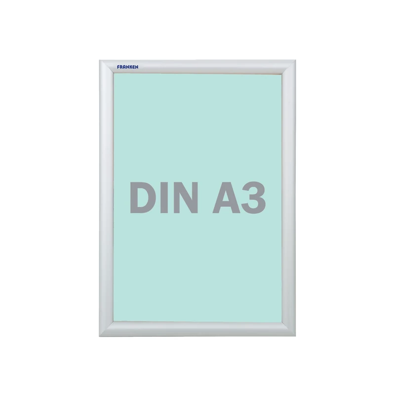 Franken Clip-on BS1801 Display Cabinet Security Fire Retardent, 24.1 x 32.8 x 1.2 cm a3 Transparent