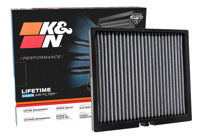 K&N K&N VF2047 Cabin Air Filter, 1 Stück (1er Pack), White