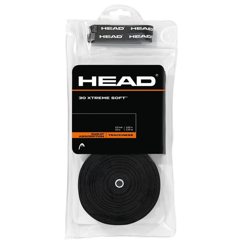 HEAD Xtreme Soft Overgrip 30, Black, One Size