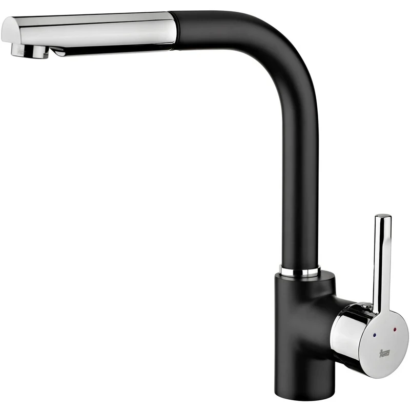 Teka – Kitchen tap ARK 938 - Black with Pull-Out spout - Image 1