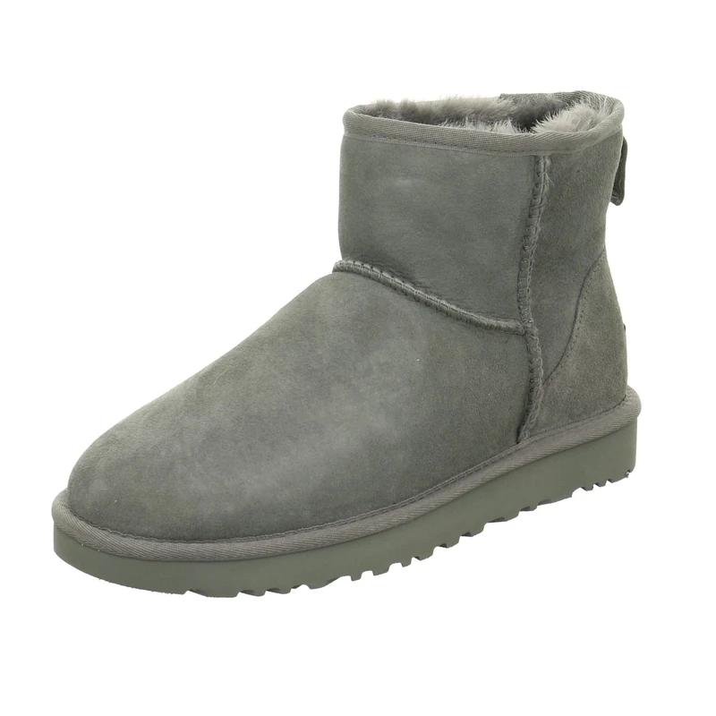 UGG Women's Classic Mini Ii Fashion Boot, Grey, 4 UK