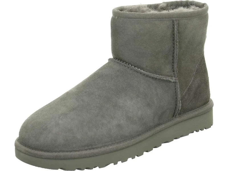 UGG Women's Classic Mini Ii Fashion Boot, Grey, 8 UK
