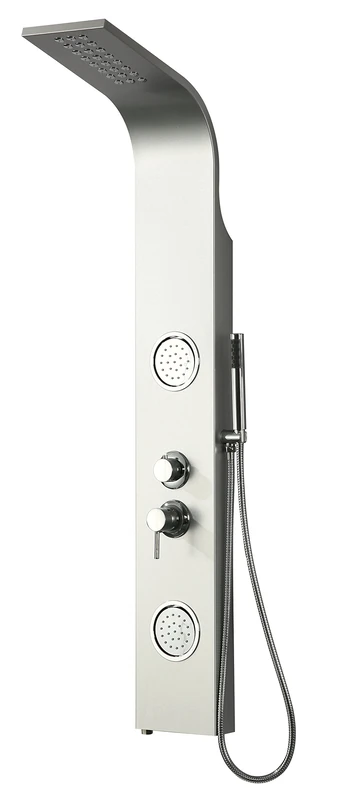 DP Bath Aluminum Column A-51, Silver