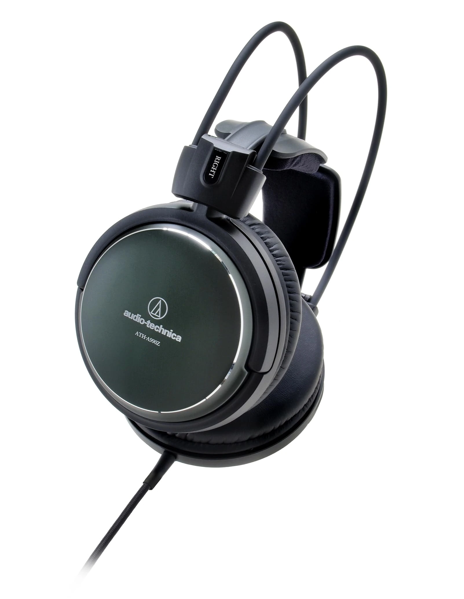 Audio-Technica A990Z High-Fidelity Closed-Back Headphones Forest Green